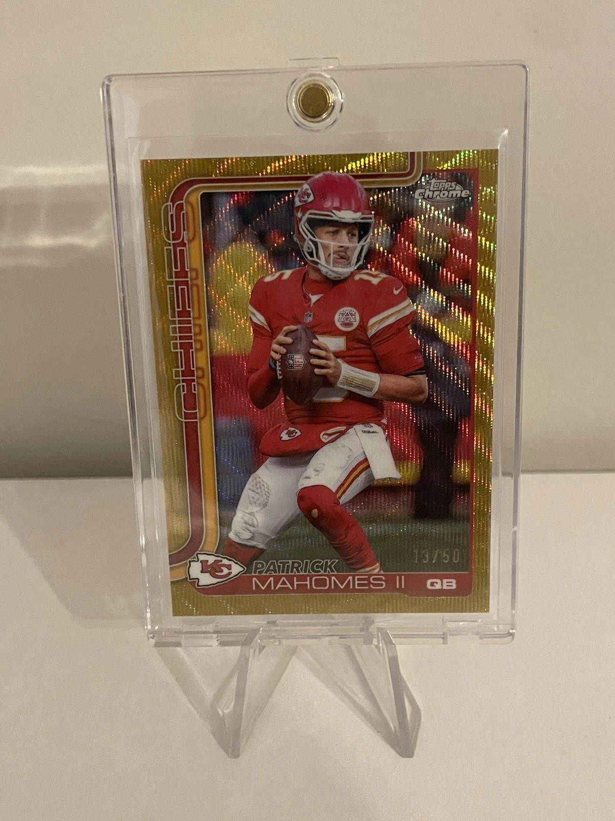 Patrick Mahomes Gold Wave
