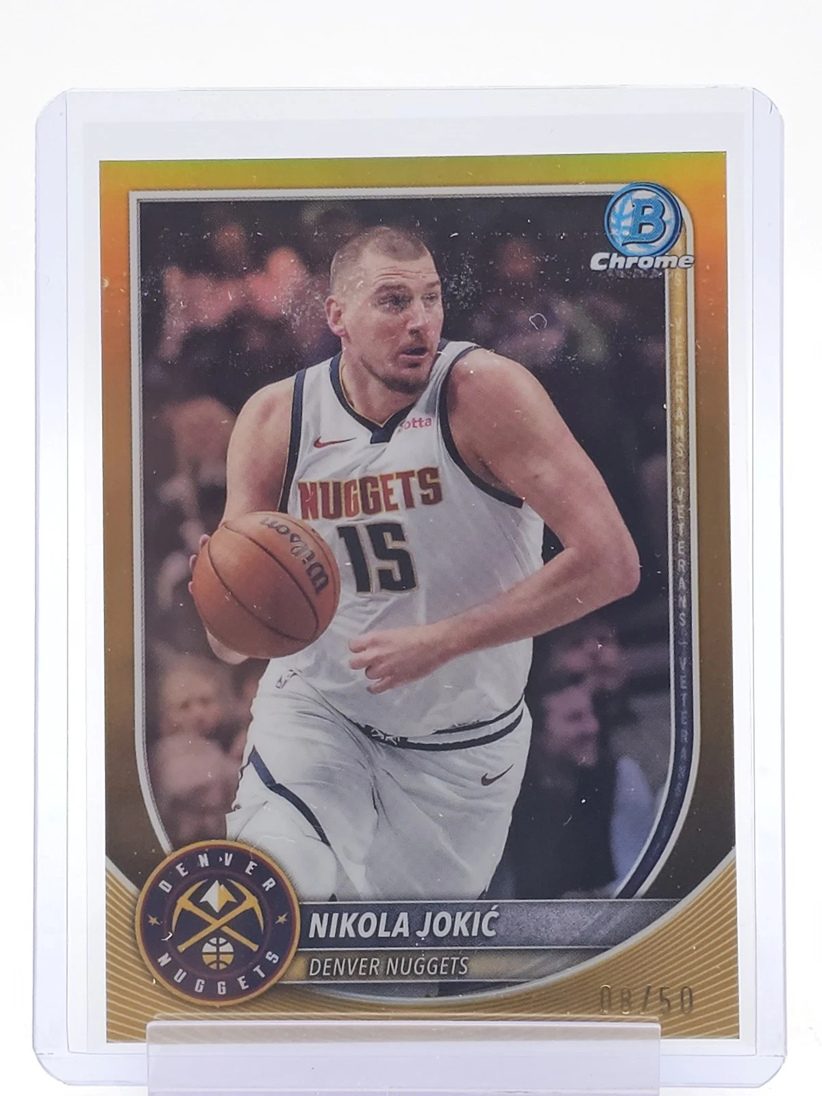 Nikola Jokic Gold Refractor