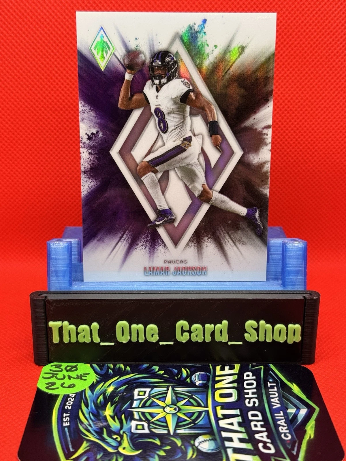 Lamar Jackson Color Blast