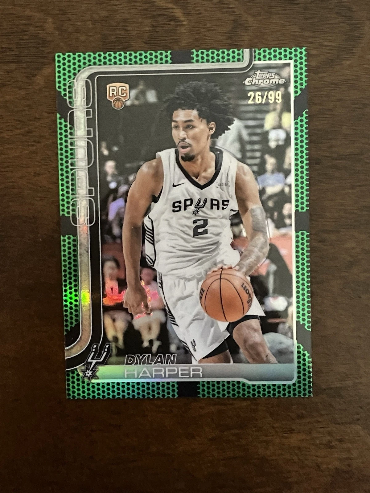 Dylan Harper Basketball Green