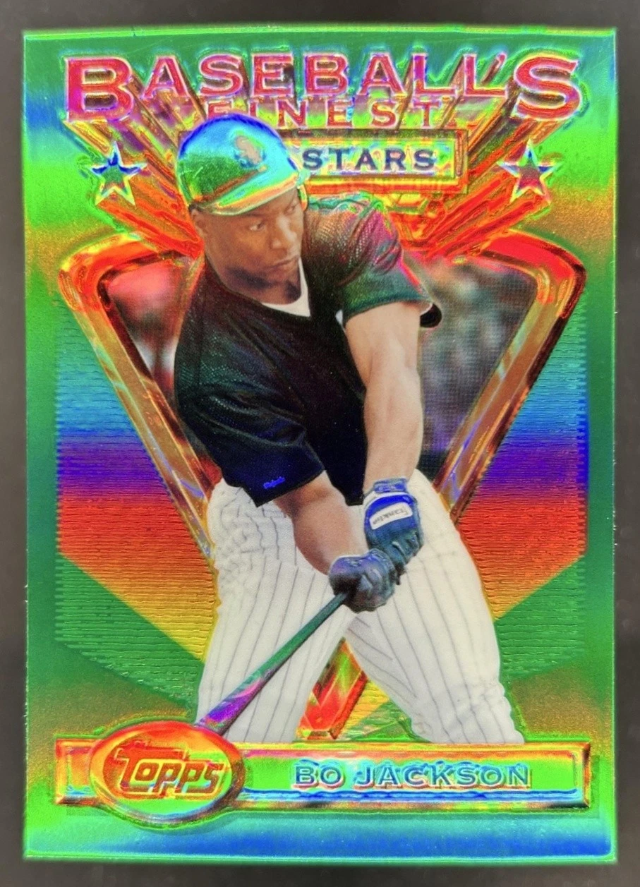 Bo Jackson Refractor White