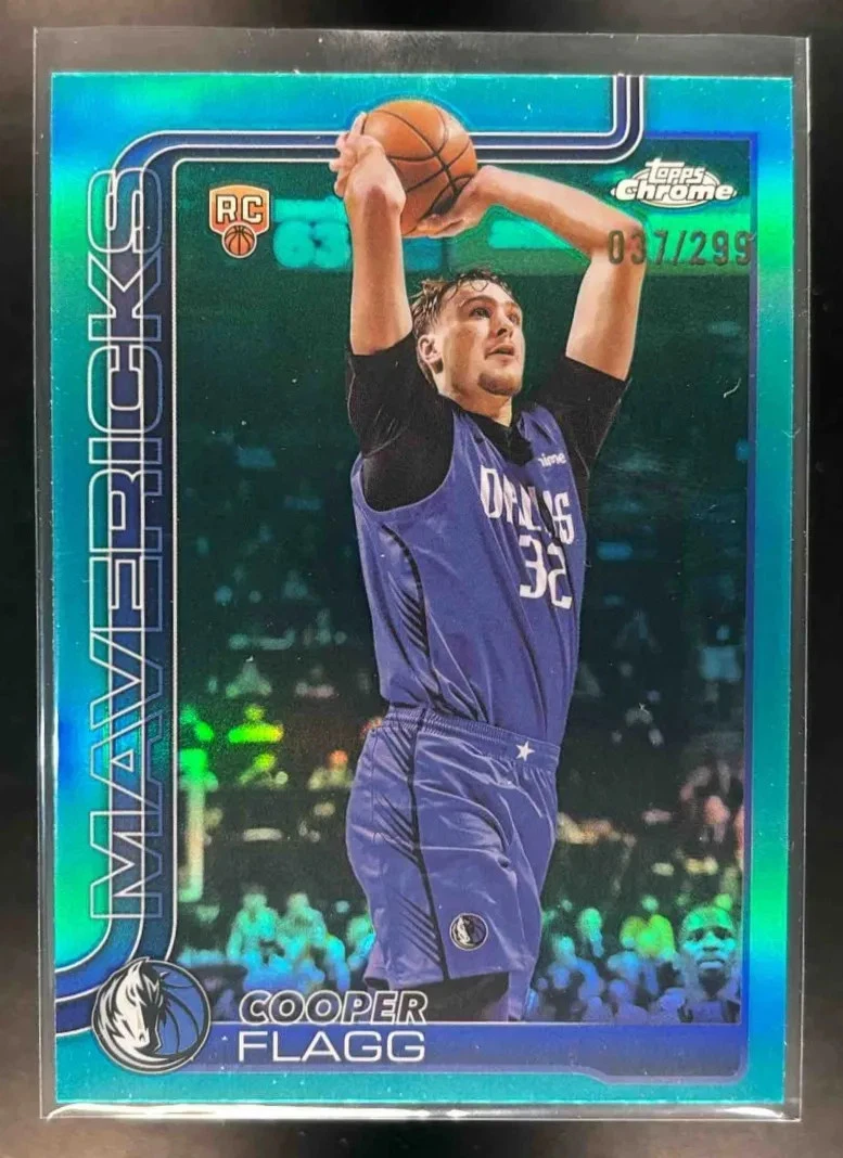Cooper Flagg Teal Refractor