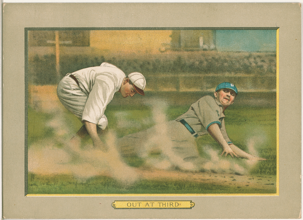 Out at third