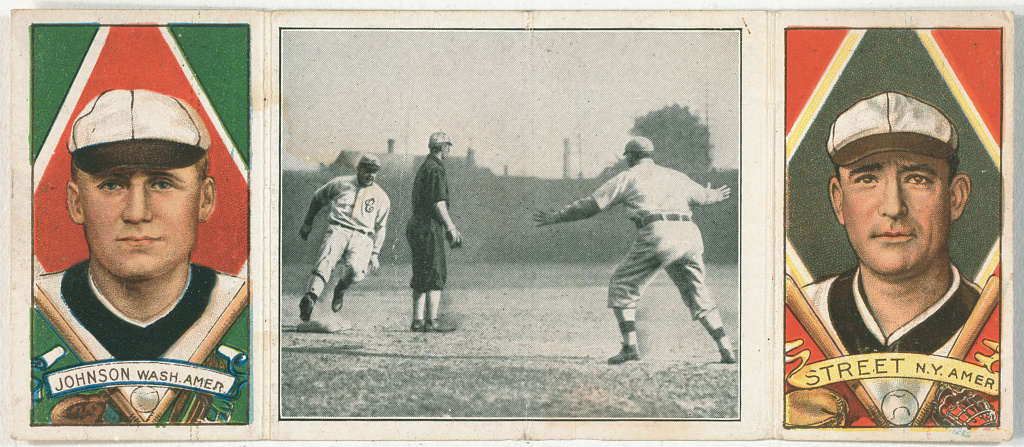 Walter Johnson/Chas. E. Street