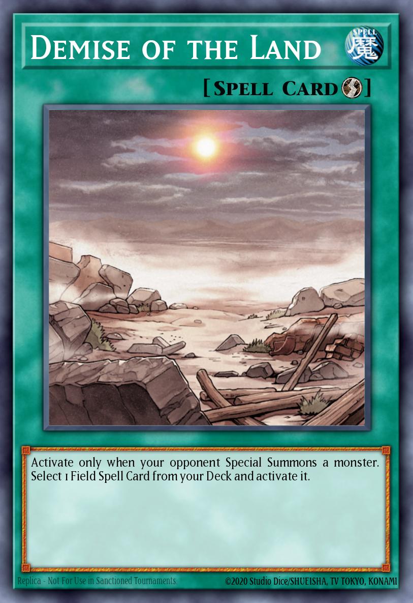 Demise of the Land