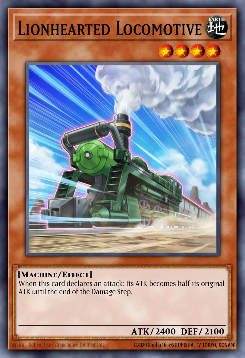 Lionhearted Locomotive